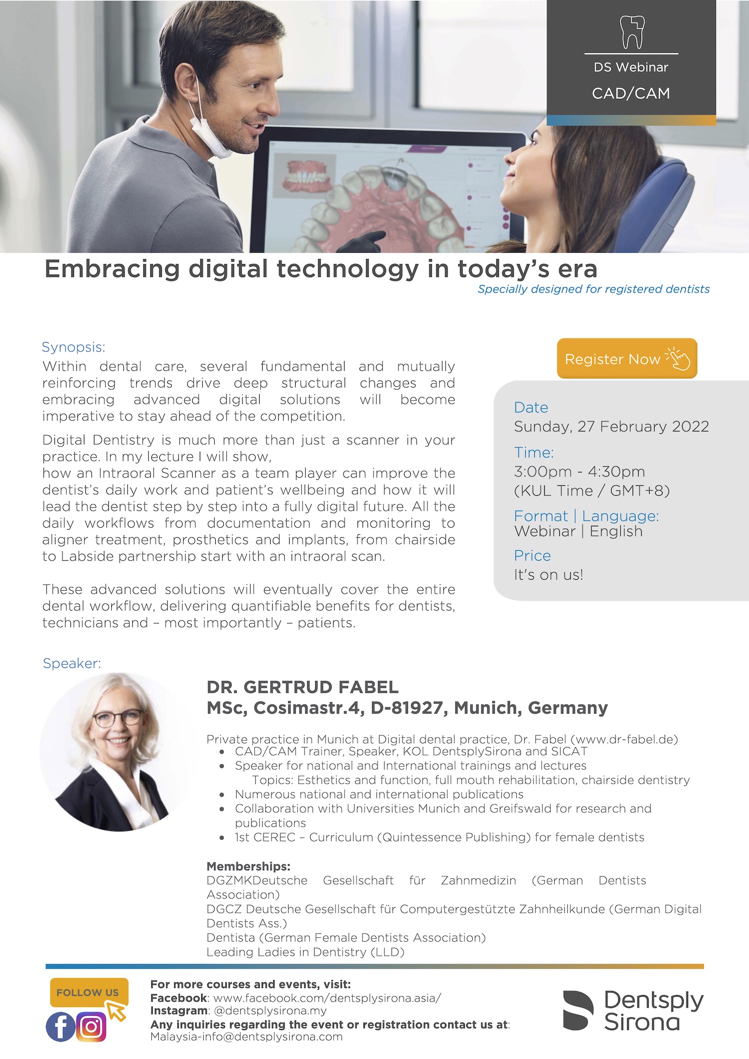 Embracing digital technology in todays era Flyer