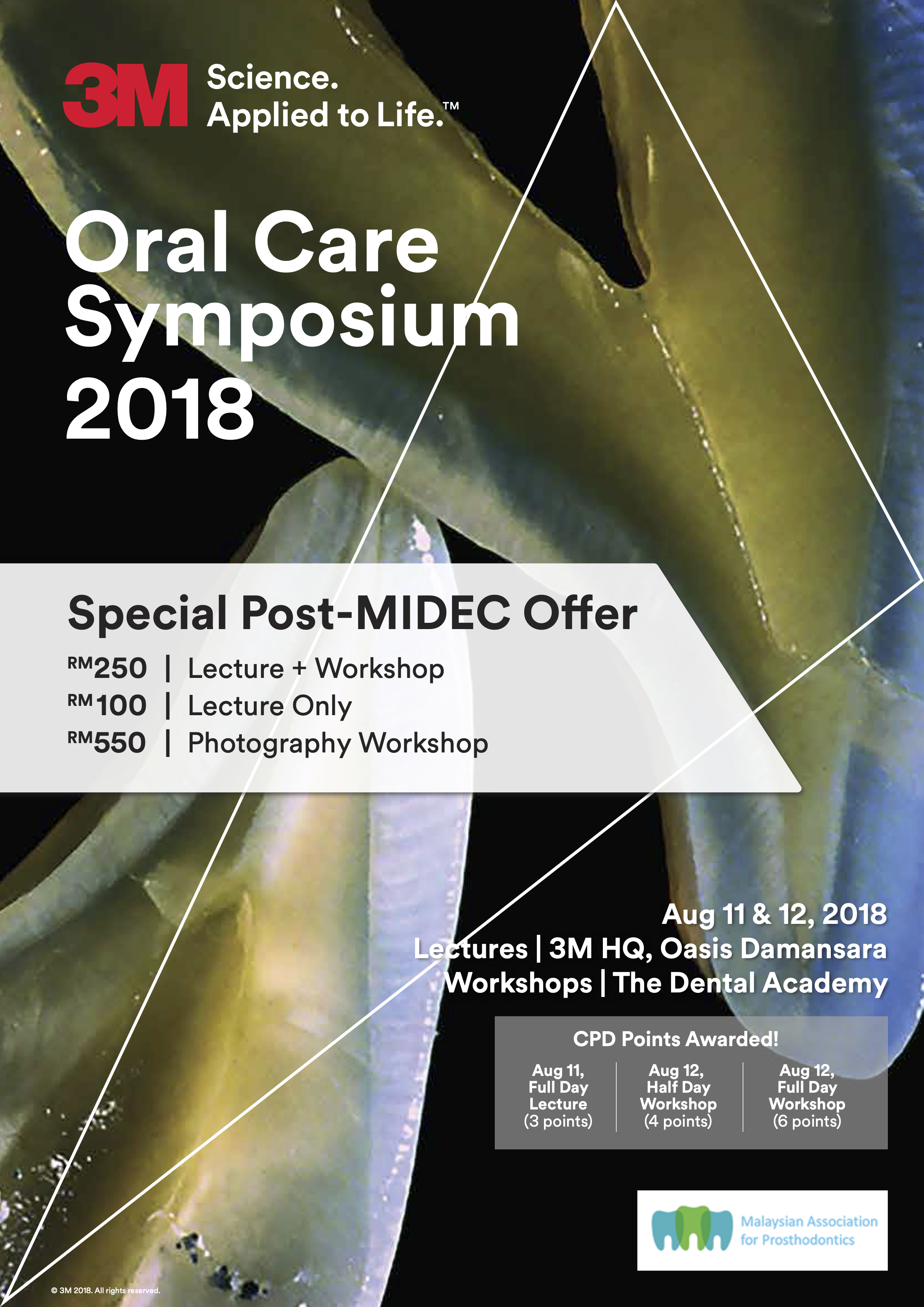 33M OralCare Symposium Leaflet 27July2018 final