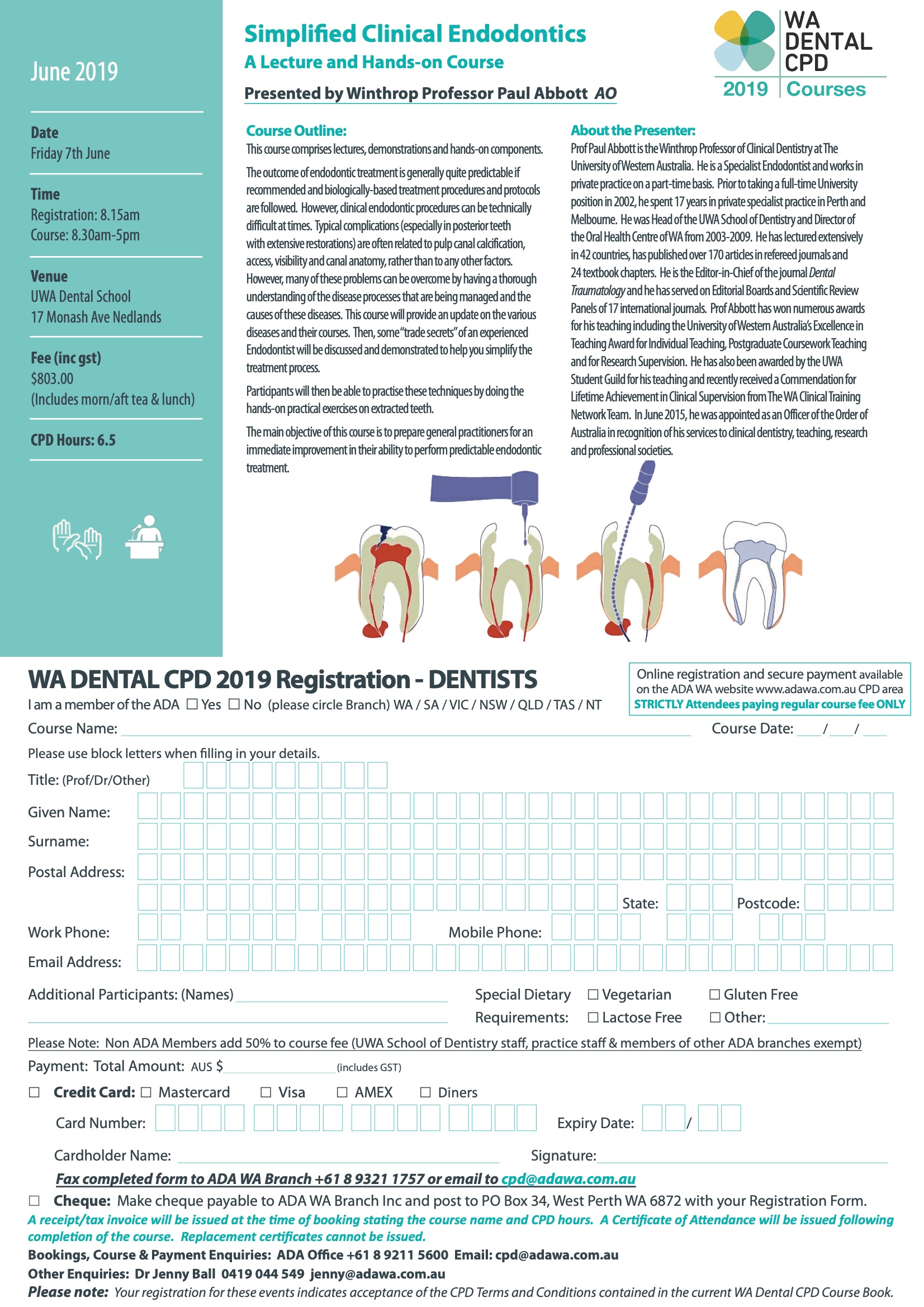 Australian Dental Association Courses 2019 Dental Clinics, Dentists