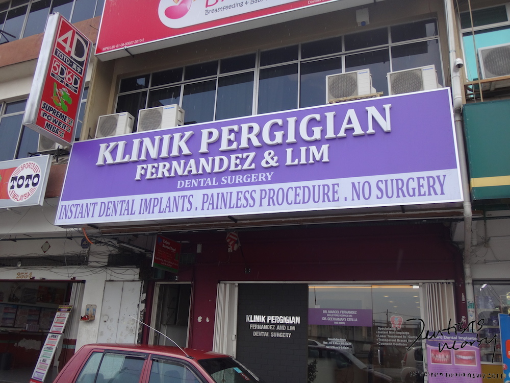 Exterior fernandez klang dental surgery building signed