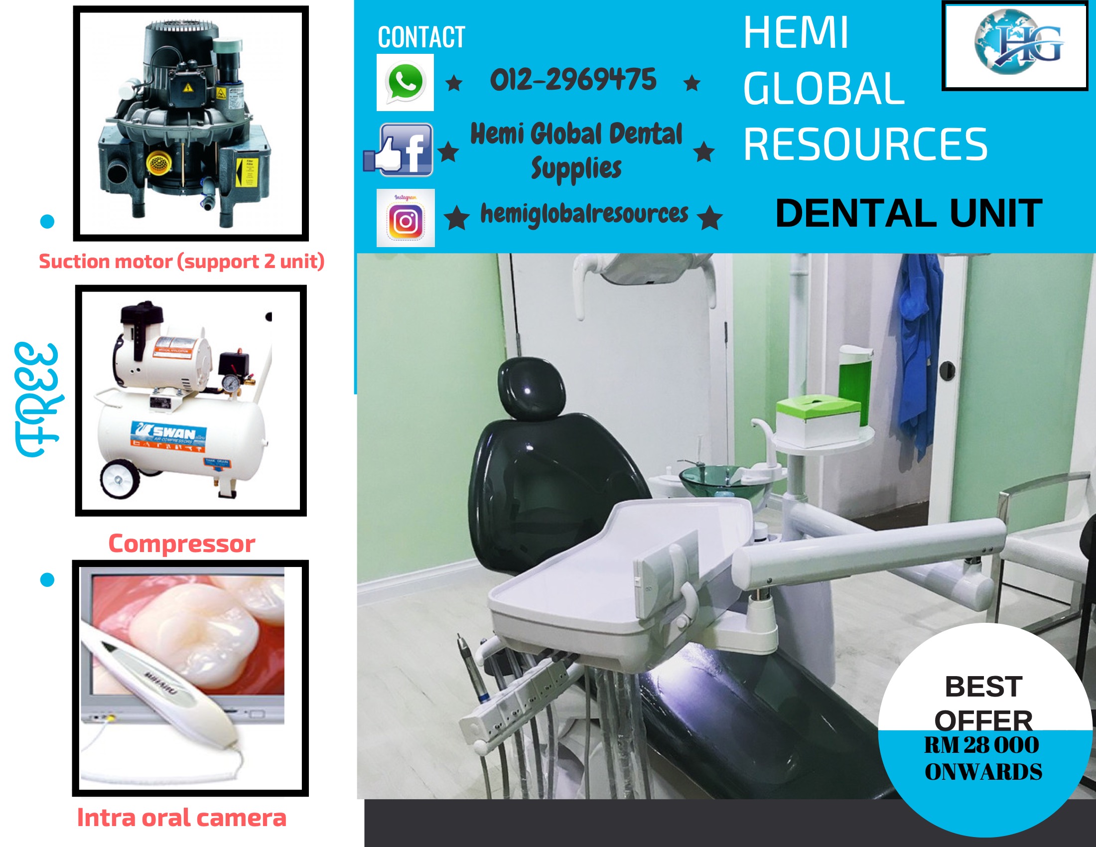 [Ad] Dental Chair Package Promo Dental Clinics, Dentists, Klinik Gigi