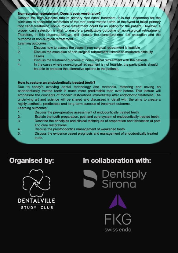 The essentials of successful endodontic therapy in your private
