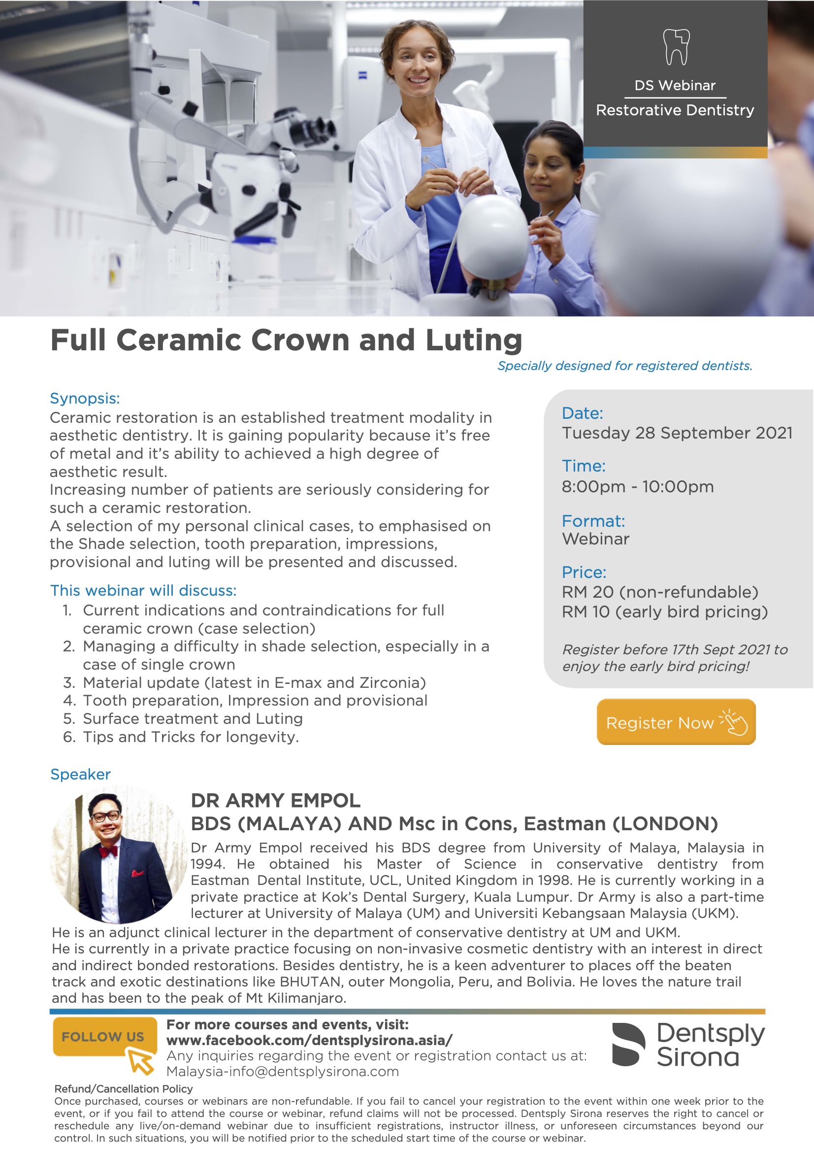 Full Ceramic Crown and Luting with Dr Army Empol-1