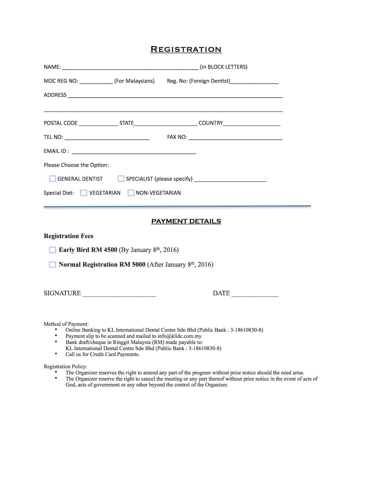 Registration-Form