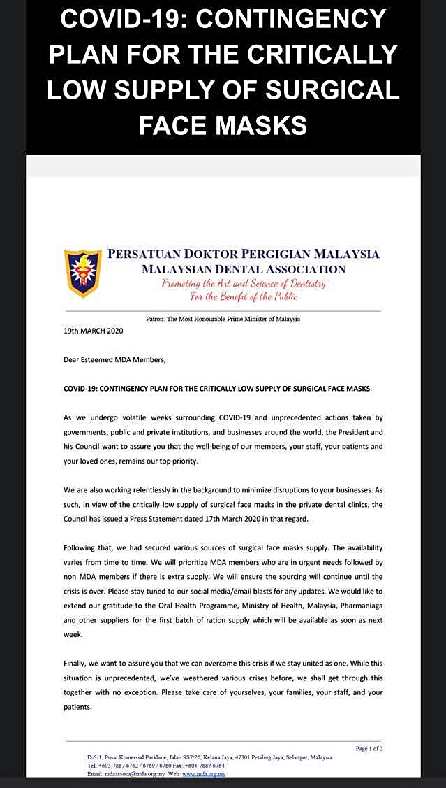 Contoh Surat Pengesahan Doktor Columbia Asia