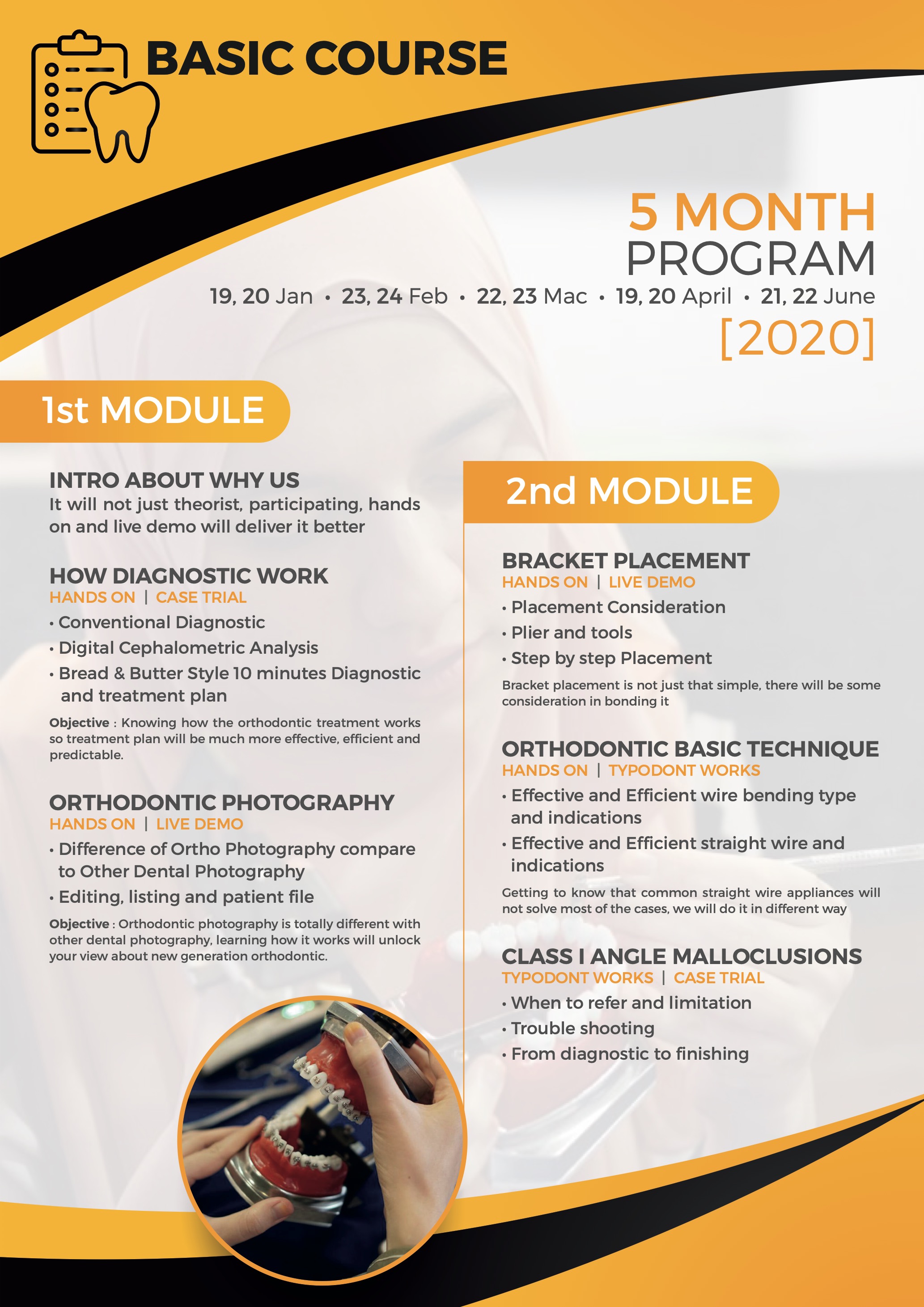 Bread & Butter Orthodontic 5 Modules Dental Clinics