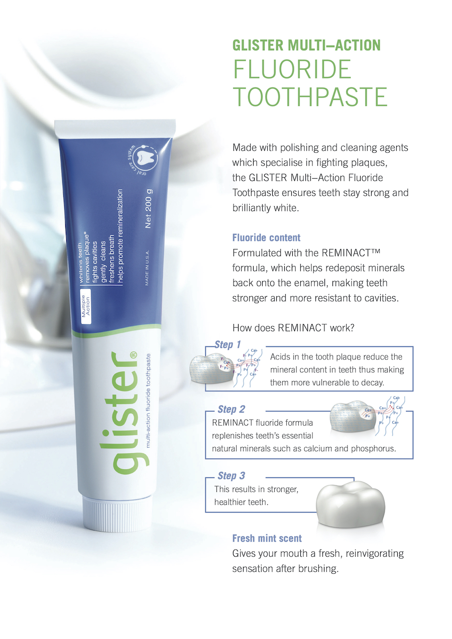 Remineralisation Fluoride Toothpaste (Made in U.S.A) Dental Clinics